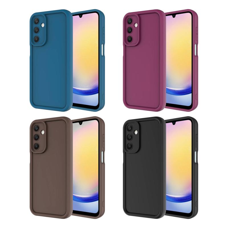 Forzacase Samsung Galaxy A35 uyumlu Flex Serisi Kamera Korumalı Darbeye Dayanıklı Silikon Kılıf