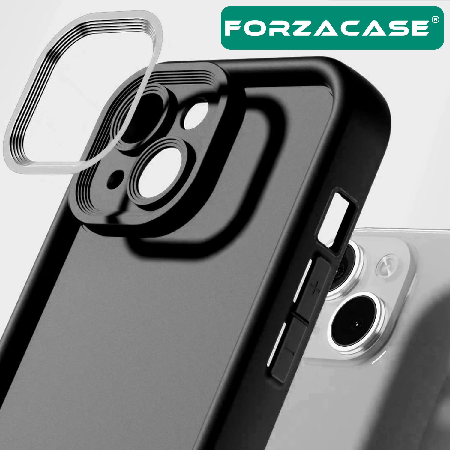 Forzacase iPhone 14 Pro uyumlu Flex Serisi Kamera Korumalı Darbeye Dayanıklı Silikon Kılıf