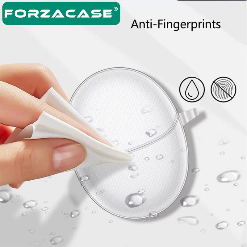 Forzacase Huawei FreeBuds 5 ile uyumlu Şeffaf Anahtar Askılıklı Bluetooth Kulaklık Kılıfı - FC927