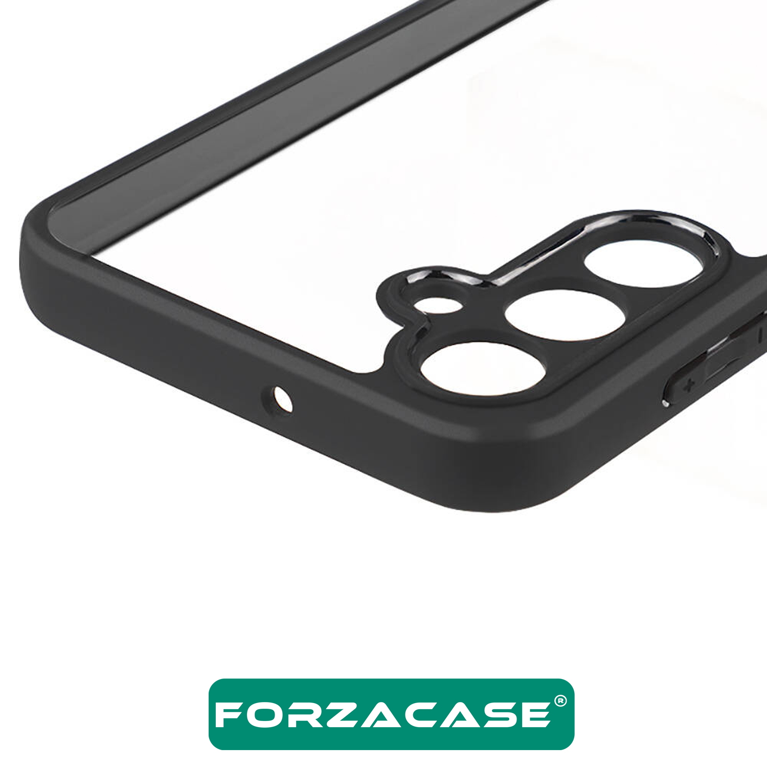 Forzacase Samsung Galaxy A15 ile uyumlu Roller Serisi Darbeye Dayanıklı Yarı Esnek Plastik Tpu Kılıf