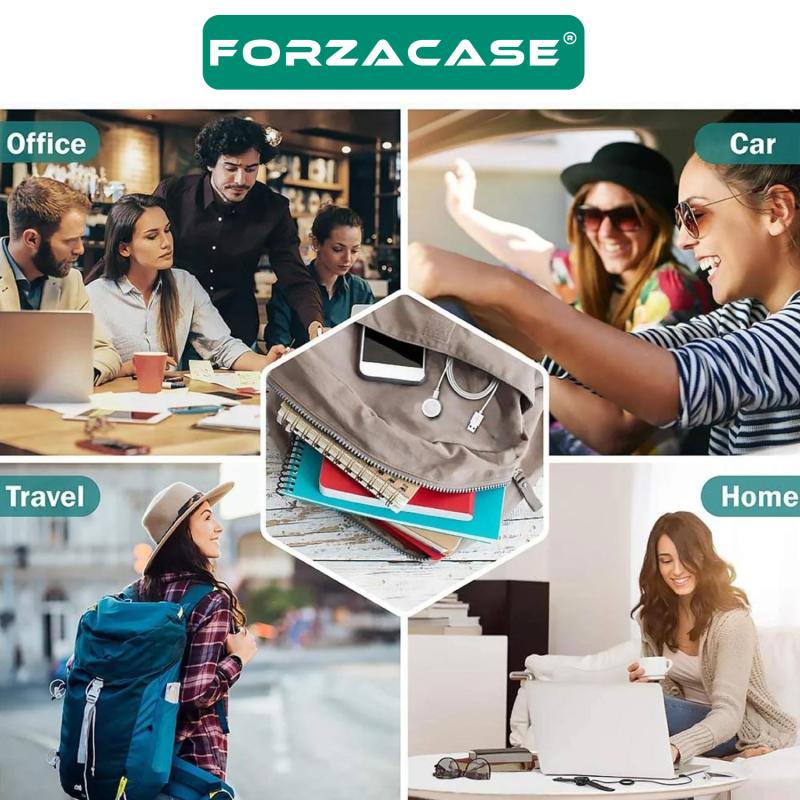 Forzacase Huawei Watch 3 / 3 Pro / GT3 / GT3 Pro / GT2 Pro USB Type-C Manyetik Şarj Kablosu - FC017