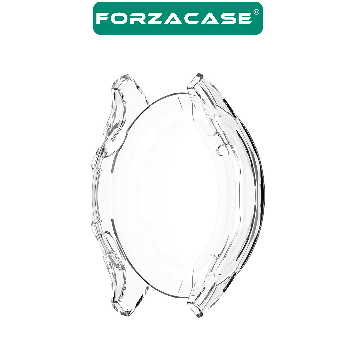 Forzacase Huawei Watch GT4 46mm ile uyumlu Önü Kapalı Ekran Korumalı Silikon Kılıf - FC010