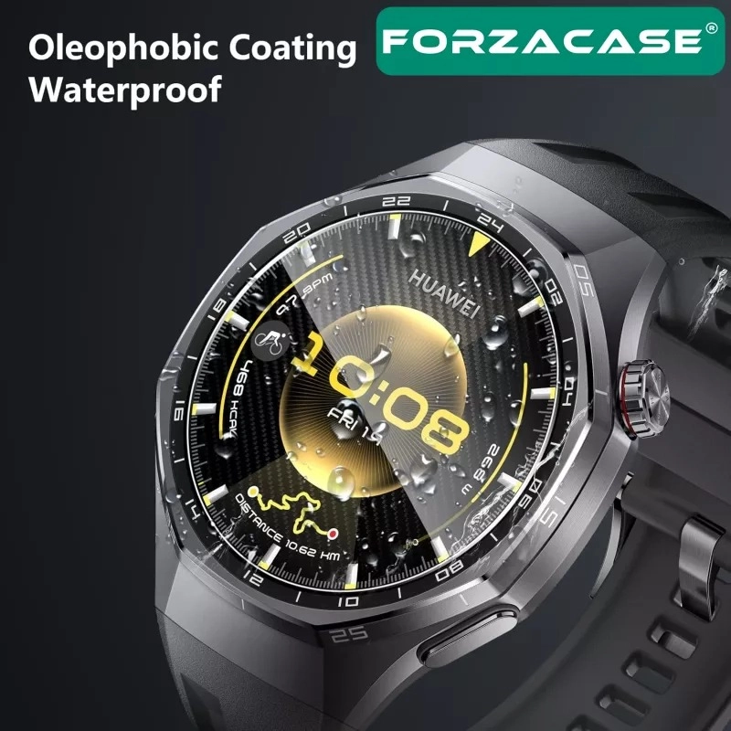 Forzacase Huawei Watch GT 7 Pro 46mm ile uyumlu Temperli Kırılmaz Cam Ekran Koruyucu - FC861