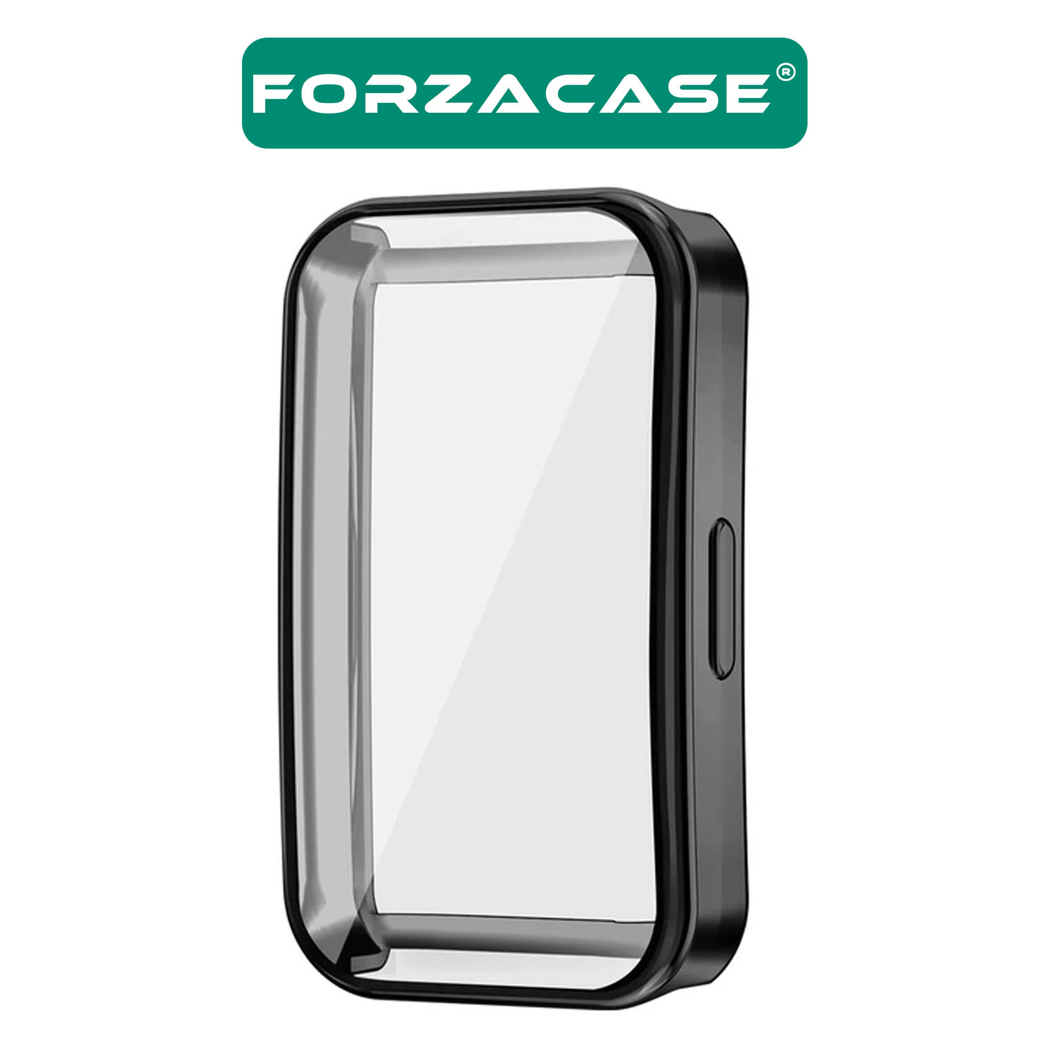 Forzacase Huawei Band 8 ile uyumlu Önü Kapalı Ekran Korumalı Silikon Kılıf - FC010