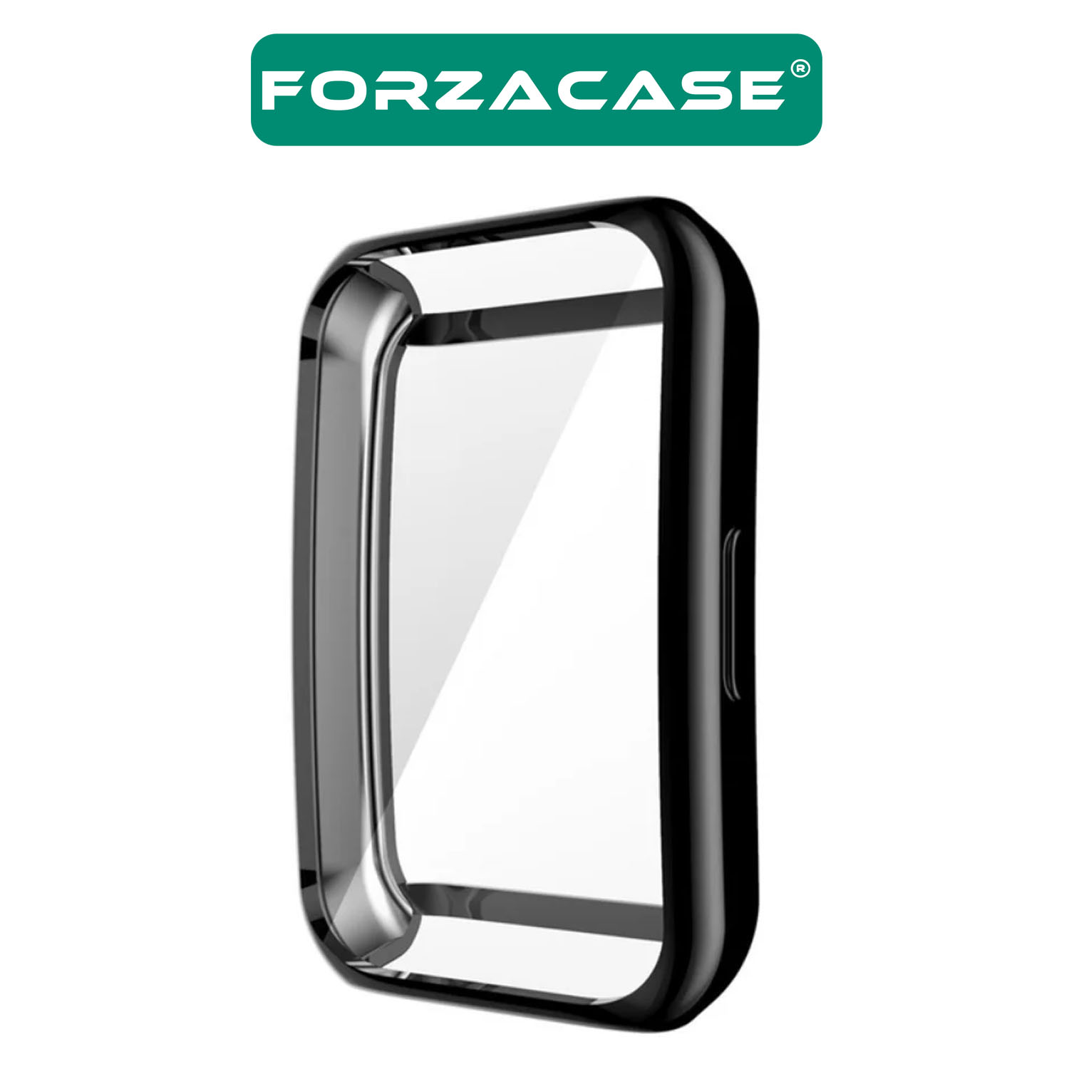 Forzacase Huawei Band 8 ile uyumlu Önü Kapalı Ekran Korumalı Silikon Kılıf - FC010
