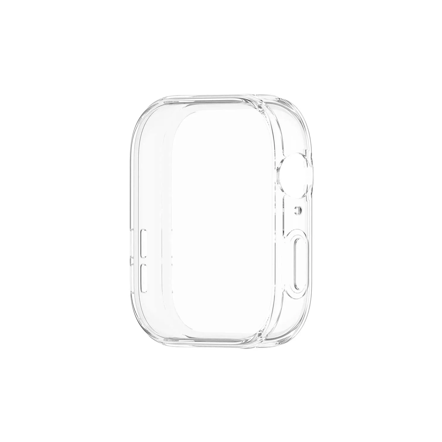 Forzacase Huawei Watch Fit 3 ile uyumlu Önü Kapalı Ekran Korumalı Silikon Kılıf - FC010