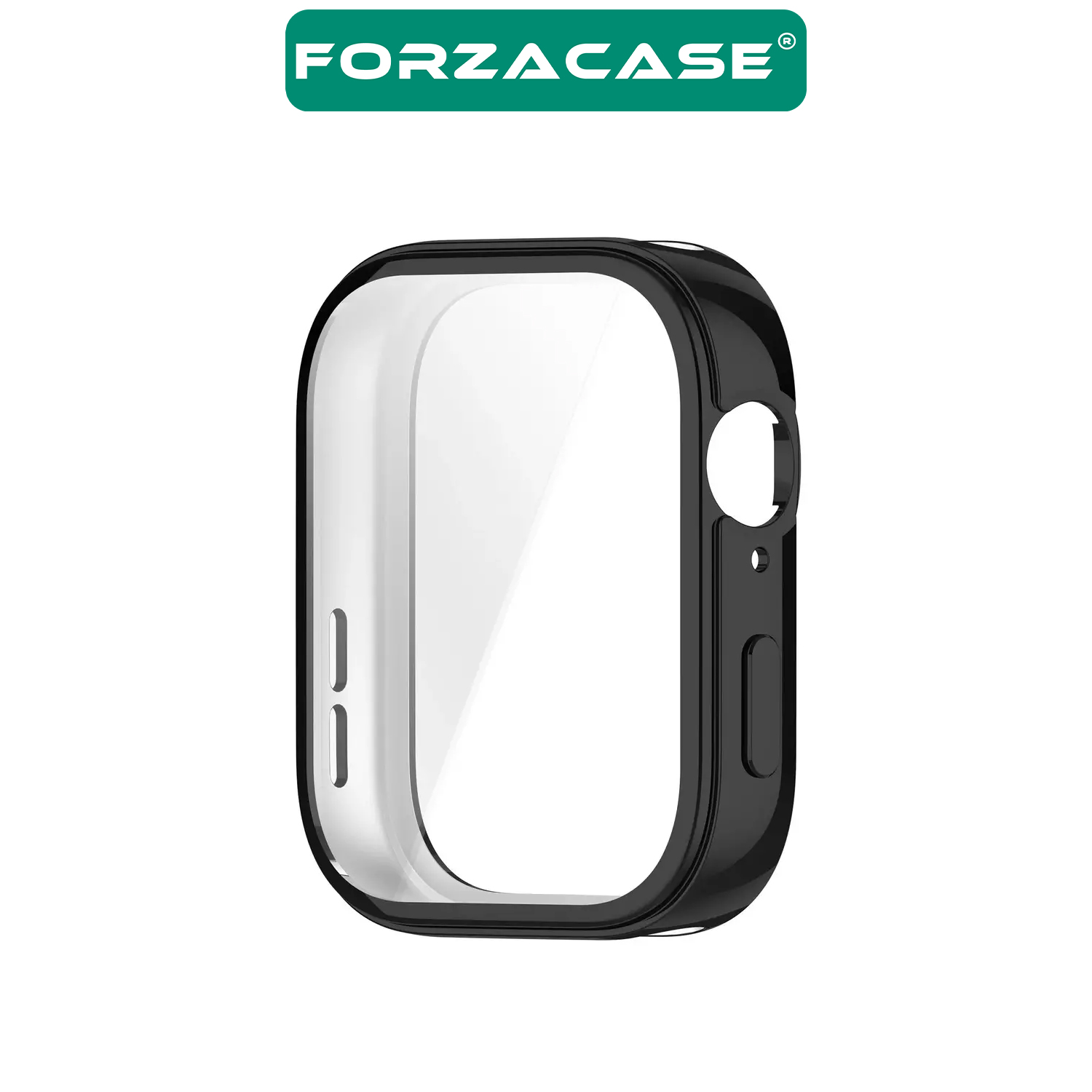 Forzacase Huawei Watch Fit 3 ile uyumlu Önü Kapalı Ekran Korumalı Silikon Kılıf - FC010