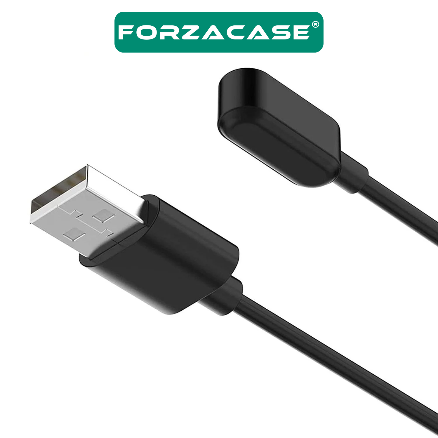 Forzacase Huawei Band 6 / Band 7 / Watch Fit 2 ile uyumlu USB Manyetik Şarj Kablosu 1 metre - FC017