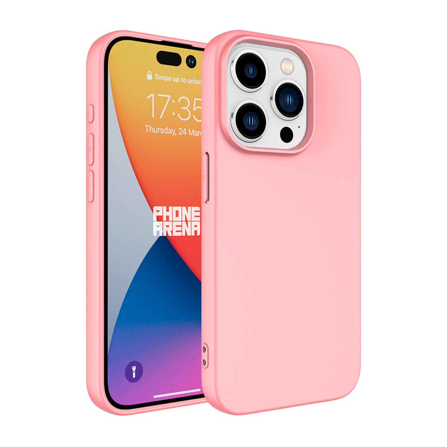 Forzacase iPhone 15 Pro uyumlu Liquid Serisi İçi Kadife Lansman Silikon Kılıf
