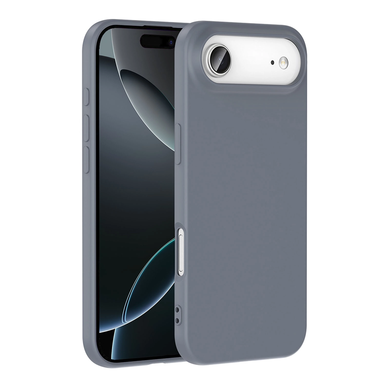 Forzacase iPhone 17 Air ile uyumlu Liquid Serisi İçi Kadife Lansman Silikon Kılıf