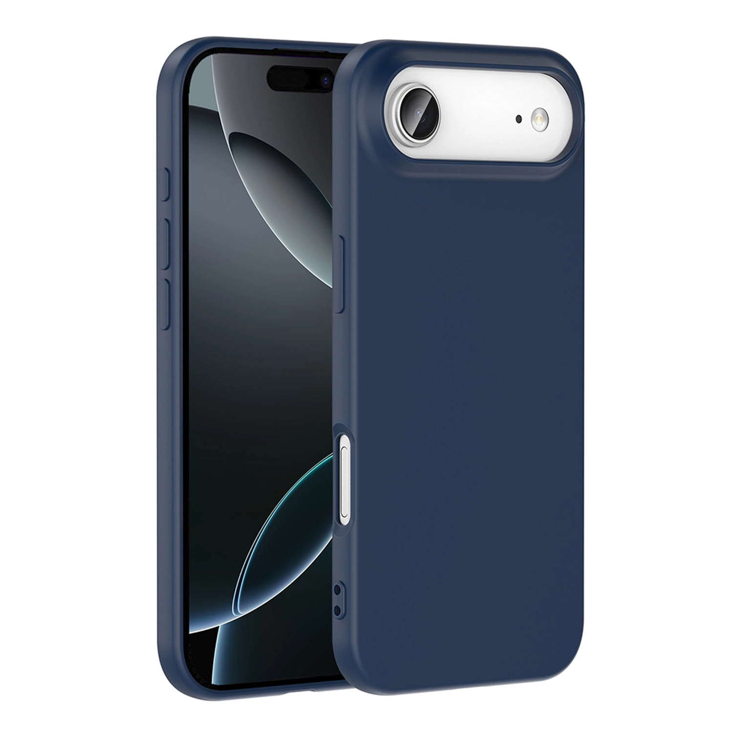 Forzacase iPhone 17 Air ile uyumlu Liquid Serisi İçi Kadife Lansman Silikon Kılıf