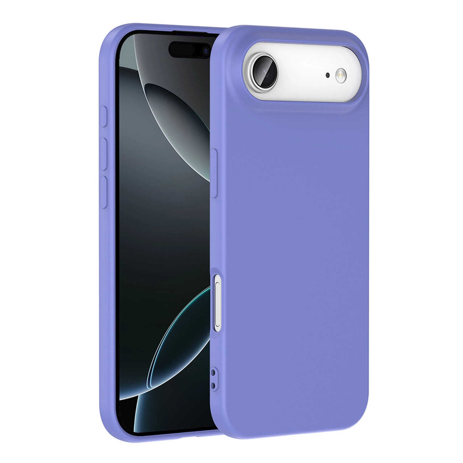 Forzacase iPhone 17 Air ile uyumlu Liquid Serisi İçi Kadife Lansman Silikon Kılıf