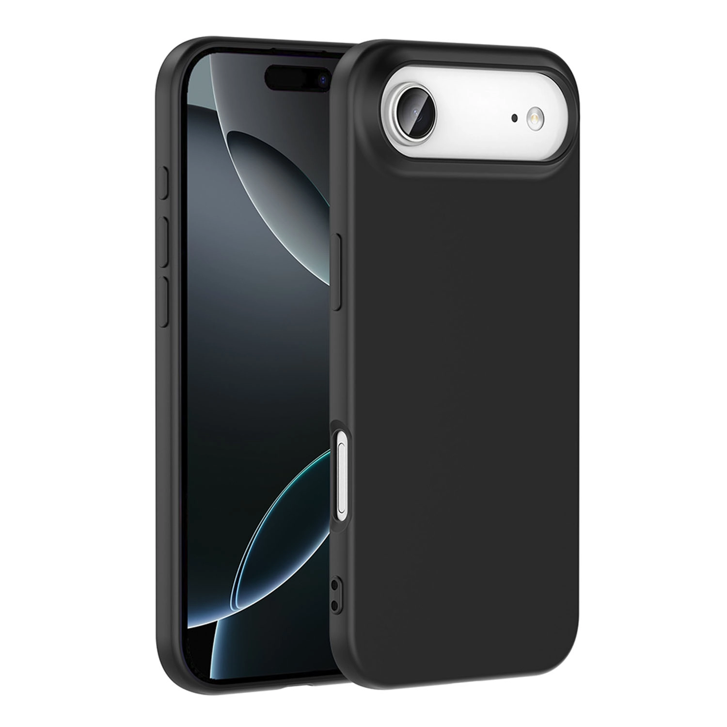 Forzacase iPhone 17 Air ile uyumlu Liquid Serisi İçi Kadife Lansman Silikon Kılıf