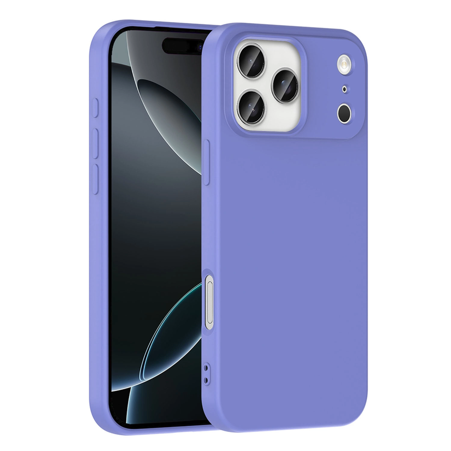 Forzacase iPhone 17 Pro Max ile uyumlu Liquid Serisi İçi Kadife Lansman Silikon Kılıf