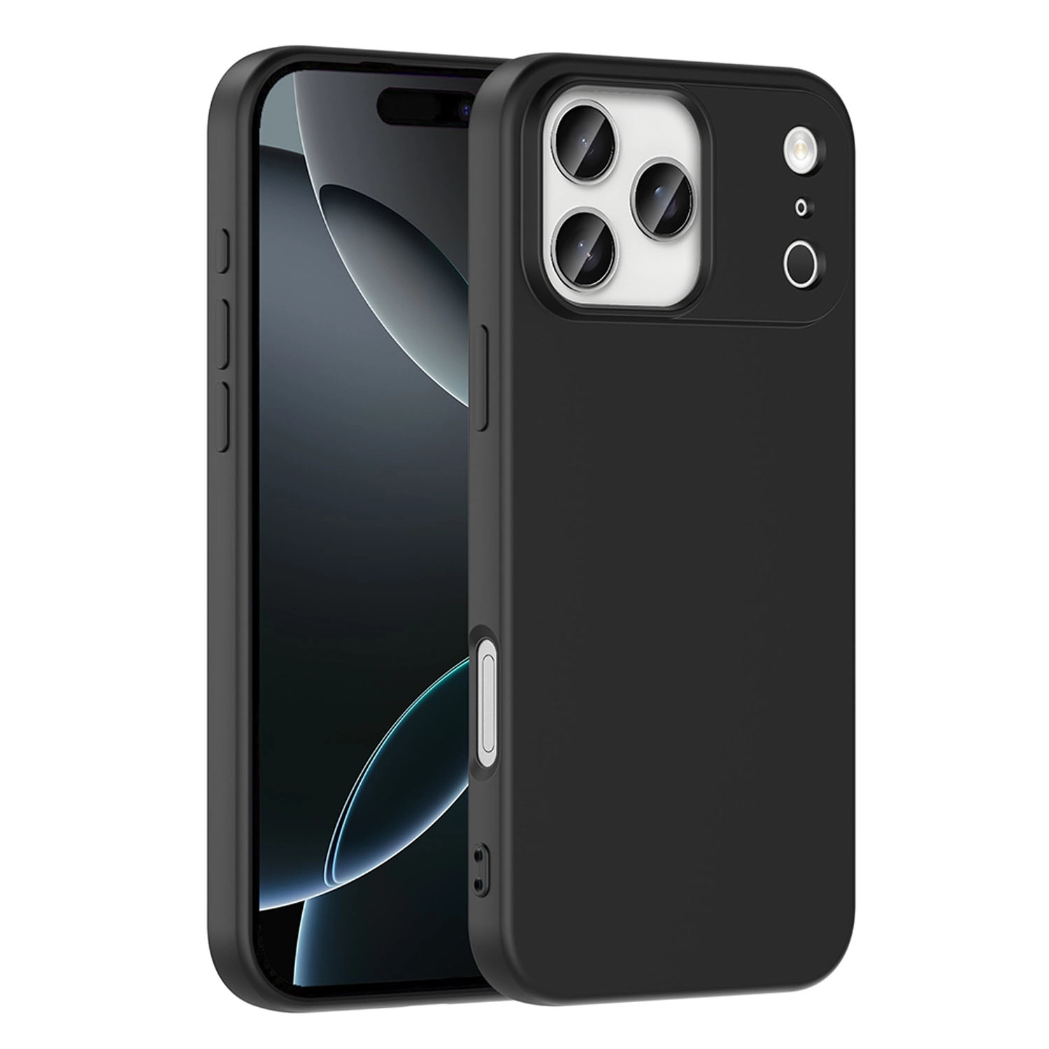 Forzacase iPhone 17 Pro ile uyumlu Liquid Serisi İçi Kadife Lansman Silikon Kılıf
