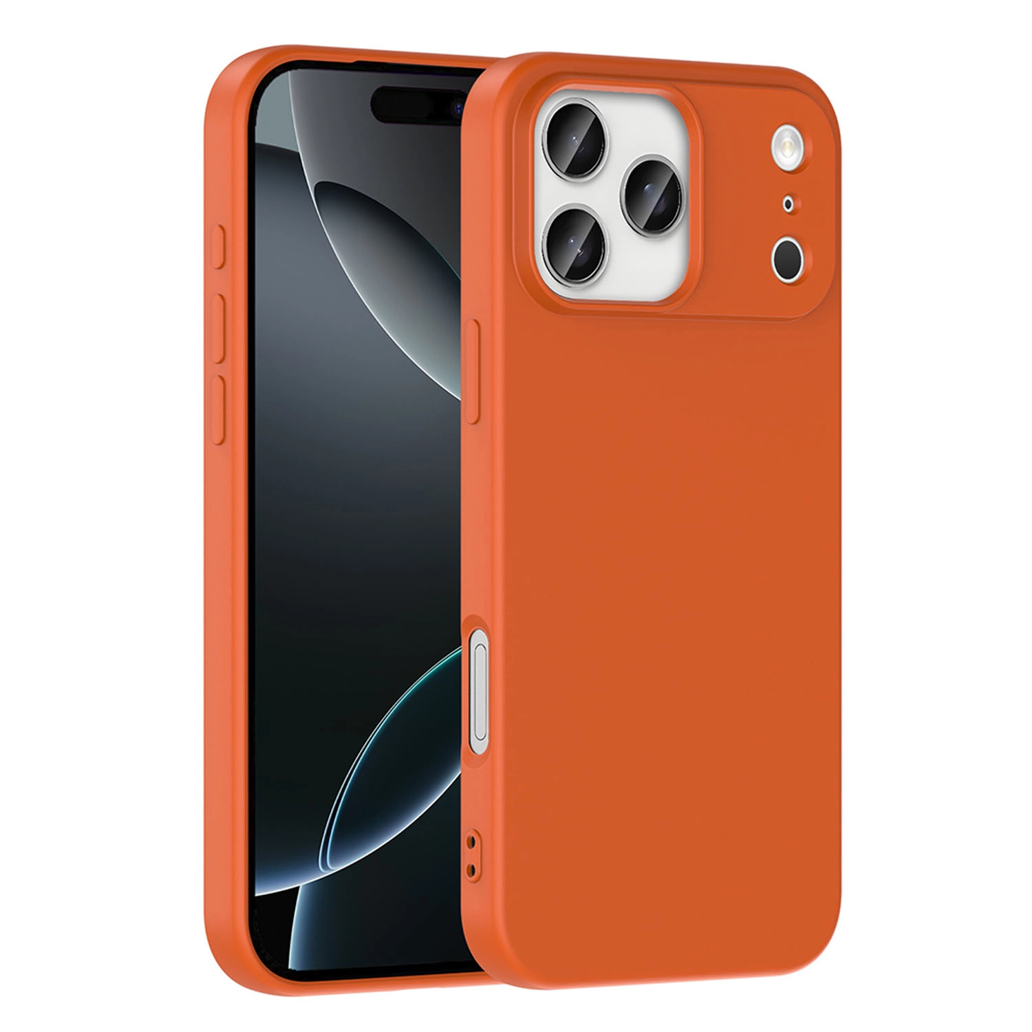 Forzacase iPhone 17 Pro ile uyumlu Liquid Serisi İçi Kadife Lansman Silikon Kılıf