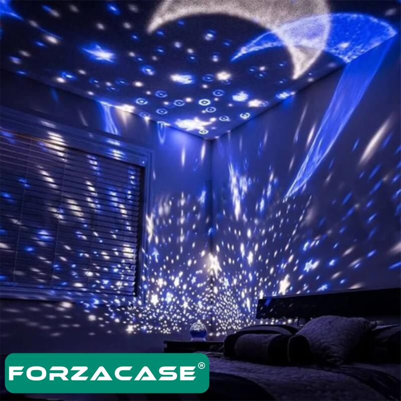 Forzacase Star Master Yıldız Projektör Yansıtmalı Genç Çocuk Odası Masa Gece Lambası - FC053