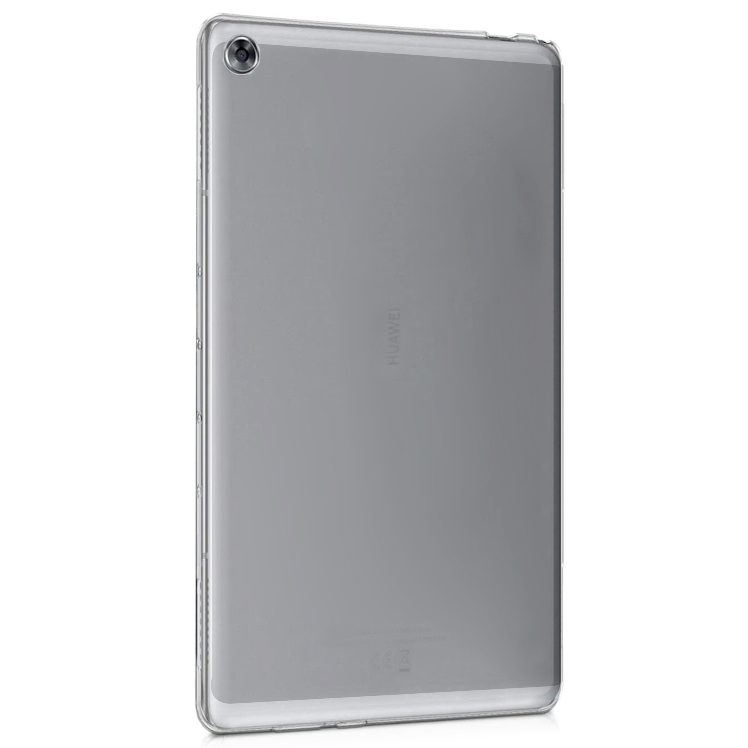 Forzacase Huawei MatePad T 10s 10.1 inch ile Uyumlu Silikon Kılıf Şeffaf - FC013