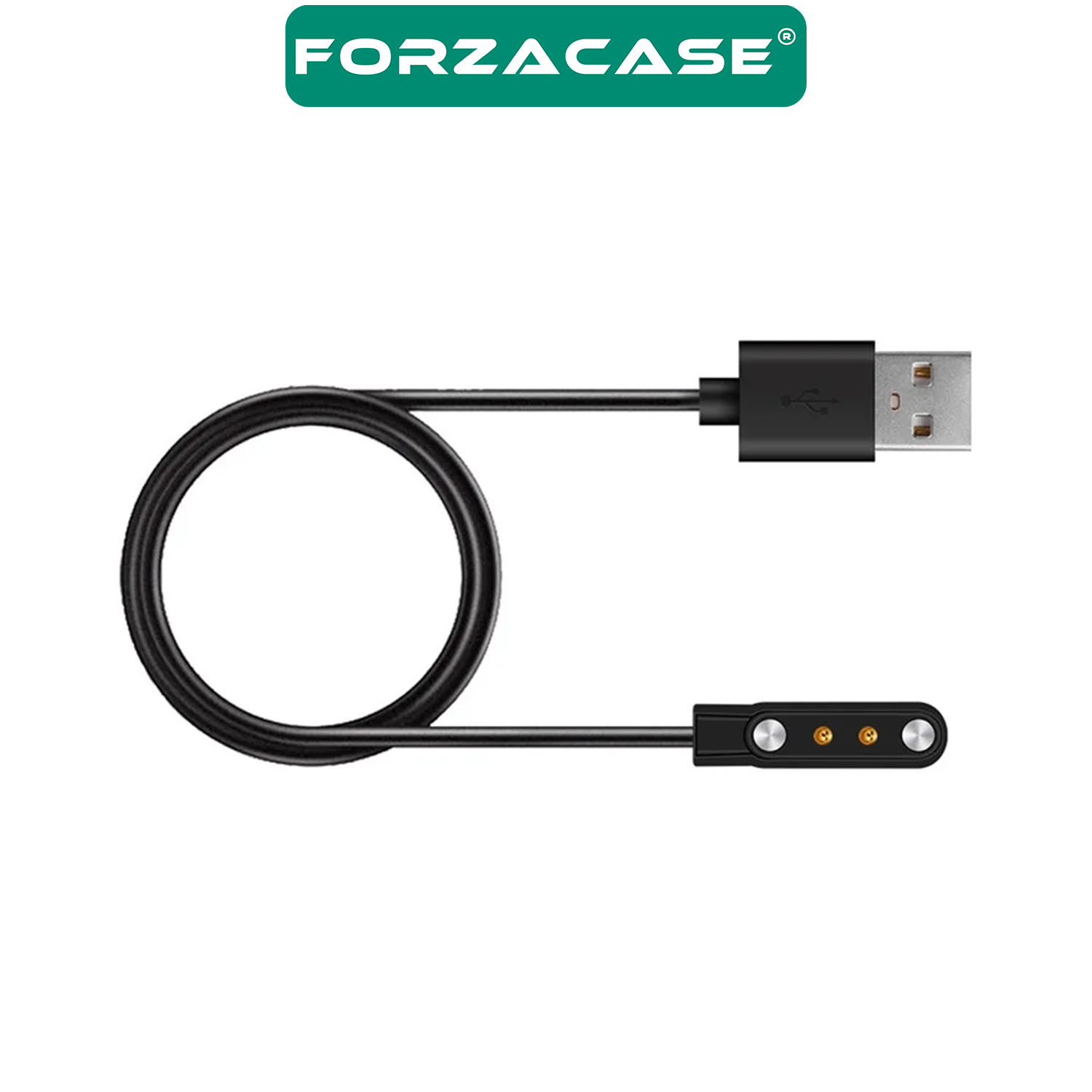Forzacase Haylou Solar LS05 ile uyumlu USB Manyetik Şarj Kablosu 1 Metre - FC017