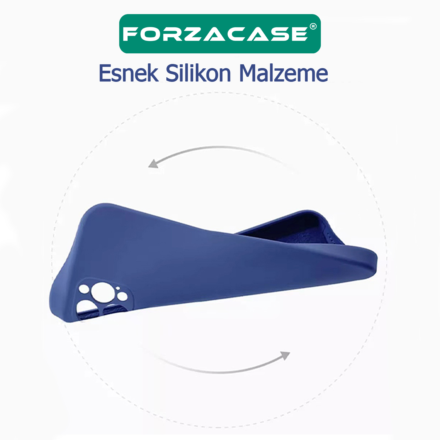 Forzacase TCL 30 uyumlu Maxim Serisi Mat Silikon Kılıf