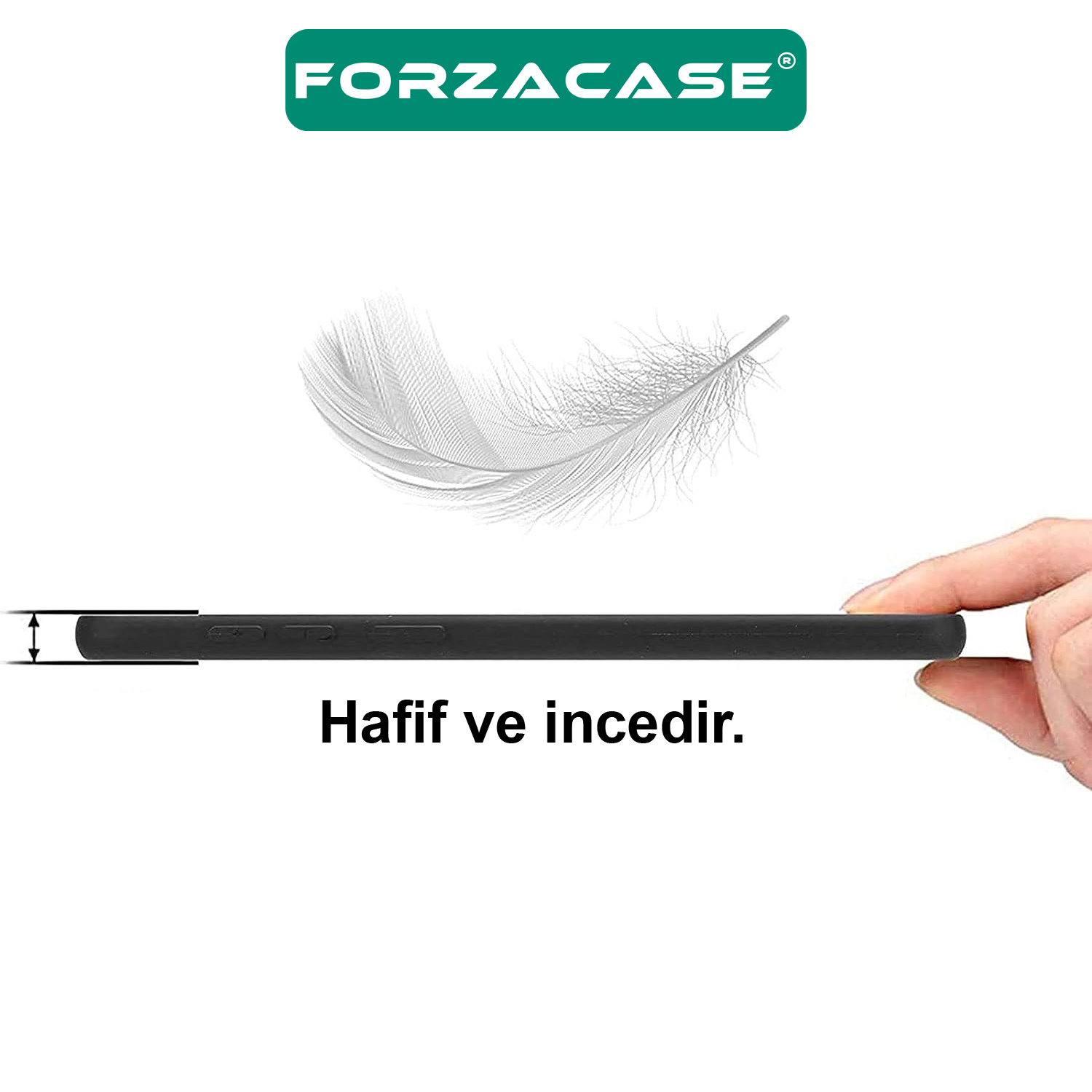 Forzacase Tecno Spark 8C uyumlu Maxim Serisi Mat Silikon Kılıf