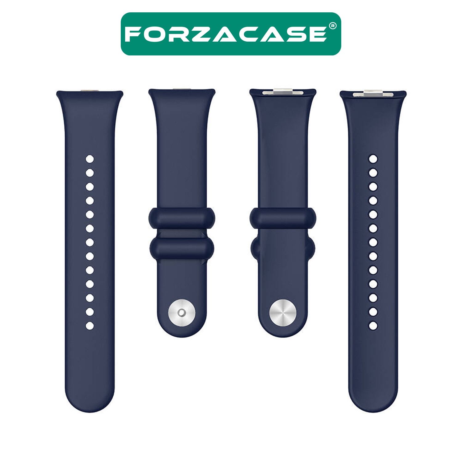 Forzacase Xiaomi Redmi Watch 4 ile uyumlu Silikon Kordon Kayış - FC395