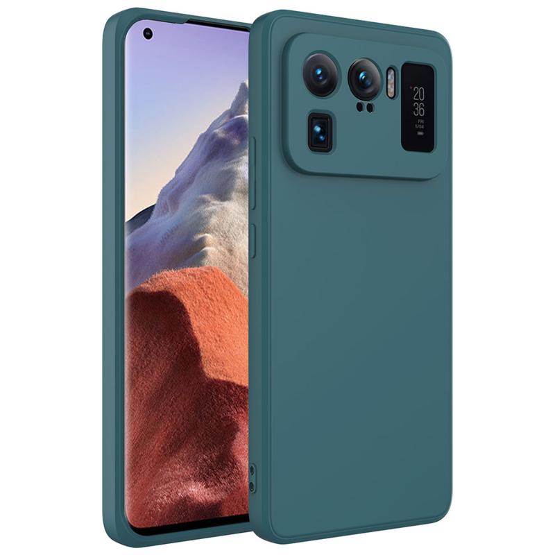 Forzacase Xiaomi 11 Ultra uyumlu Liquid Serisi İçi Kadife Lansman Silikon Kılıf