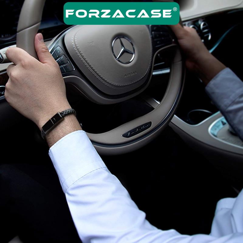 Forzacase USB to Micro Usb Deri Bileklik Şarj Data Kablosu PD 66W - FC347