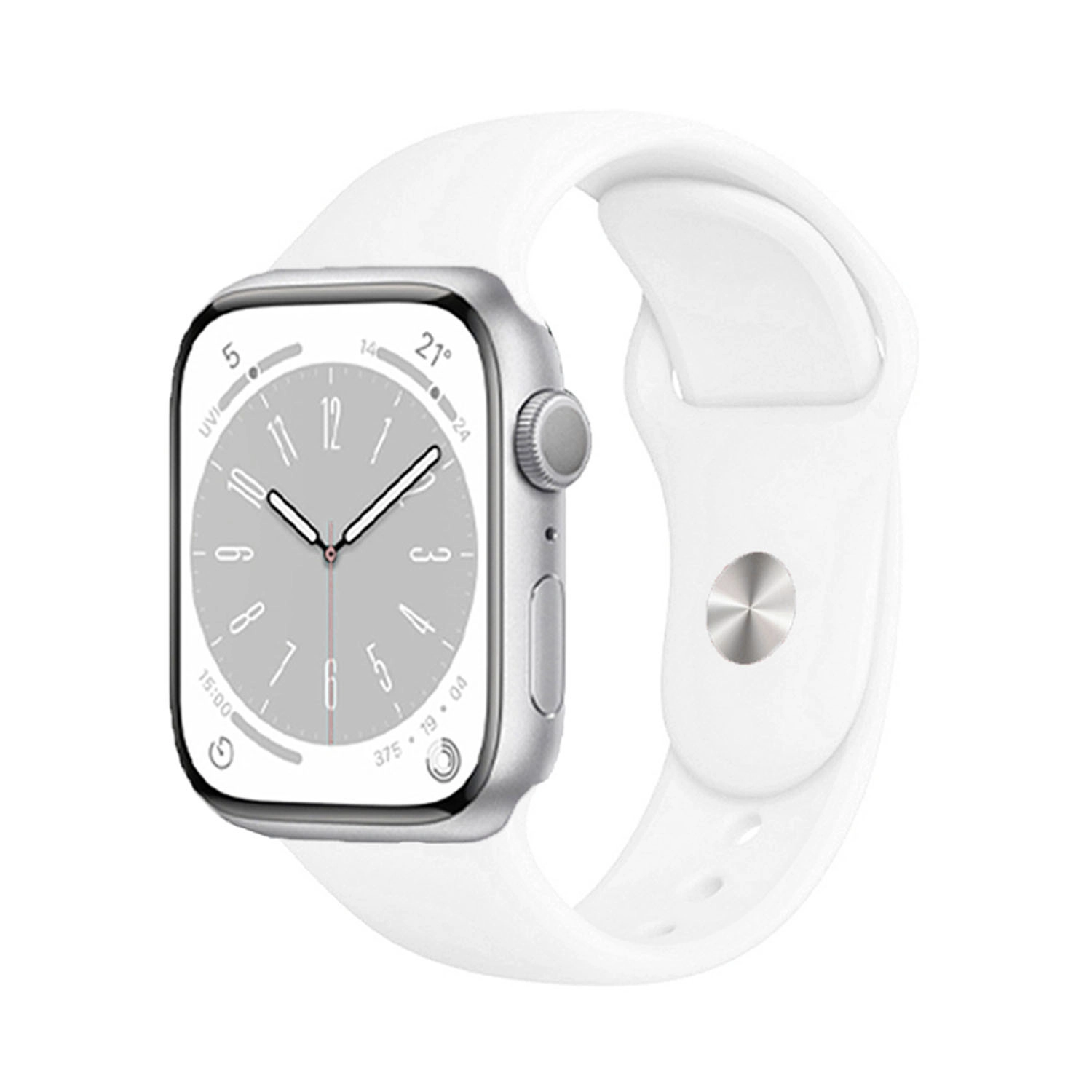 Forzacase Apple Watch Serisi 42-44-45-49 mm Silikon Kordon Kayış - FC005