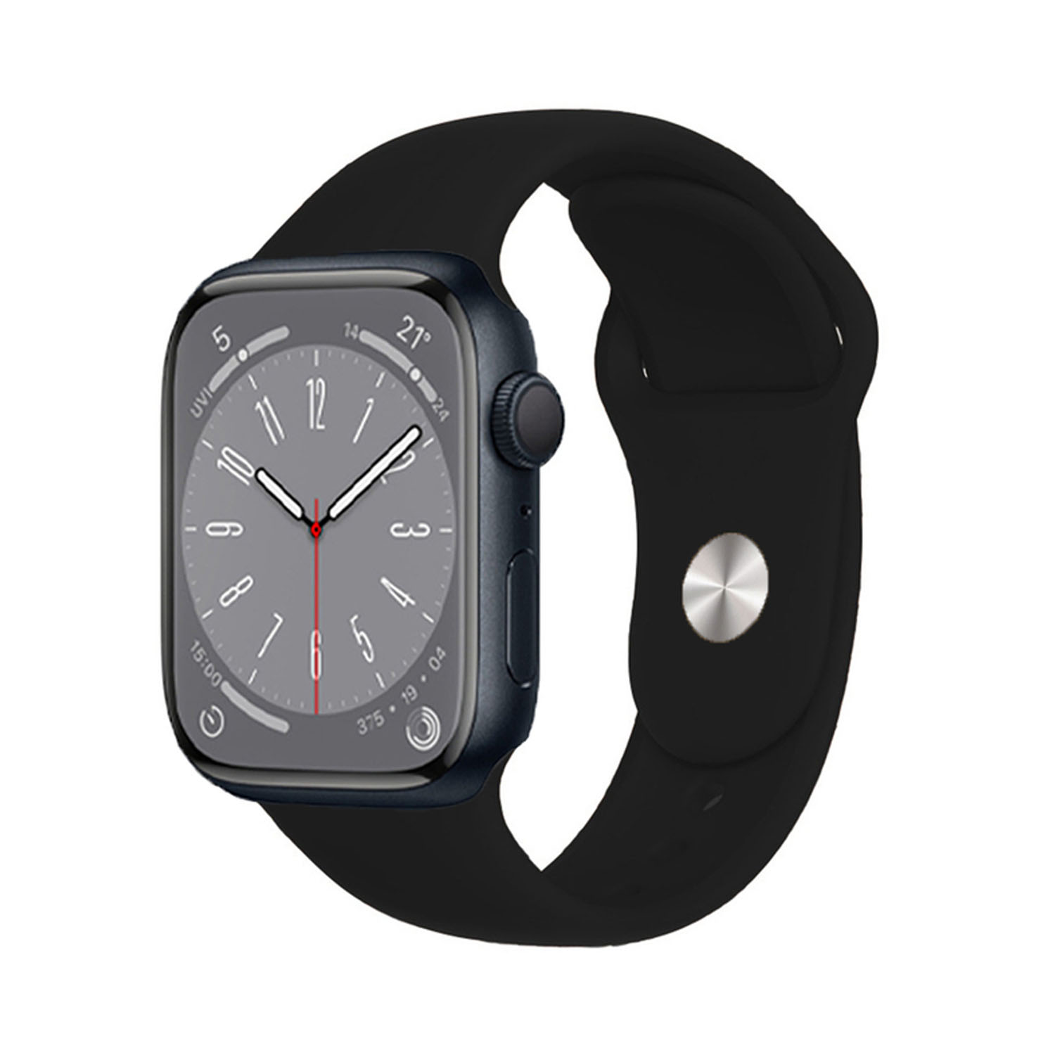 Forzacase Apple Watch 9 41mm Silikon Kordon Kayış - FC004