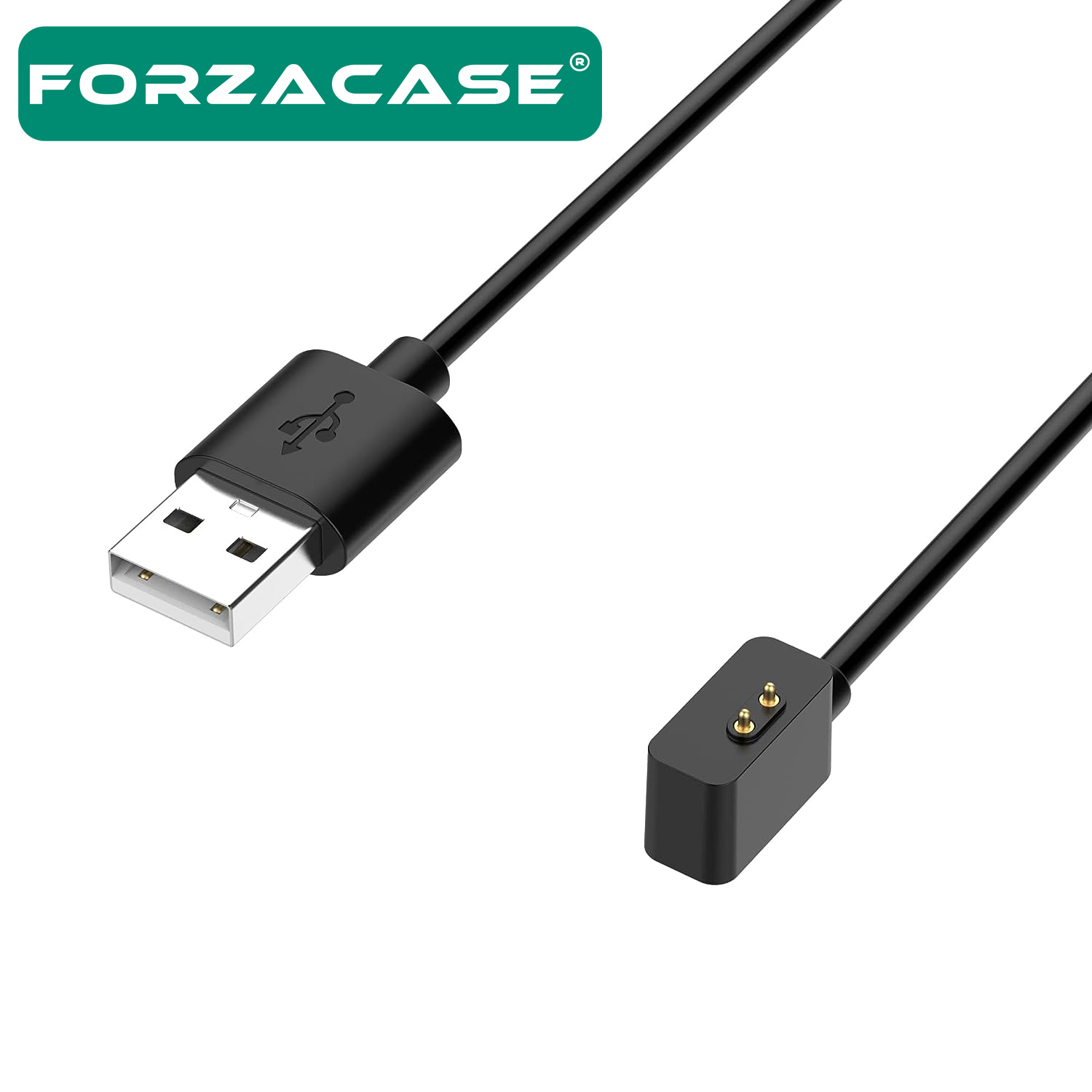 Forzacase Xiaomi Redmi Watch 2 ile uyumlu USB Manyetik Şarj Kablosu 1 metre - FC017