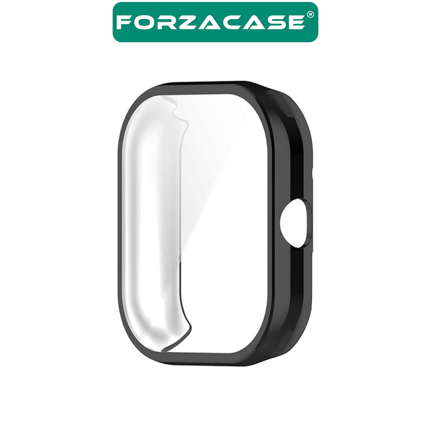 Forzacase Xiaomi Redmi Watch 4 ile uyumlu Önü Kapalı Ekran Korumalı Silikon Kılıf - FC010