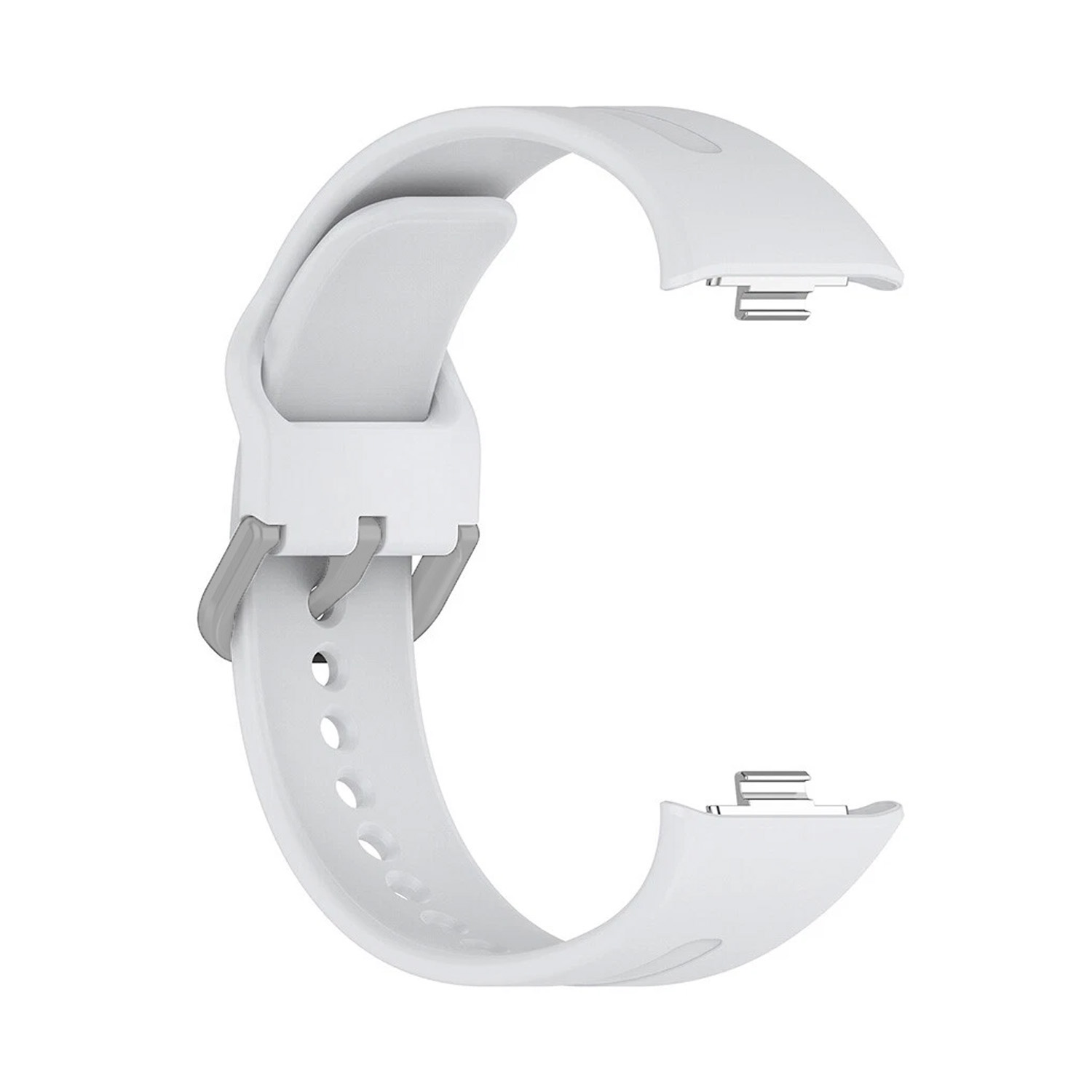 Forzacase Xiaomi Redmi Watch 5 ile uyumlu Tokalı Çizgi Desen Silikon Kordon Kayış - FC1062