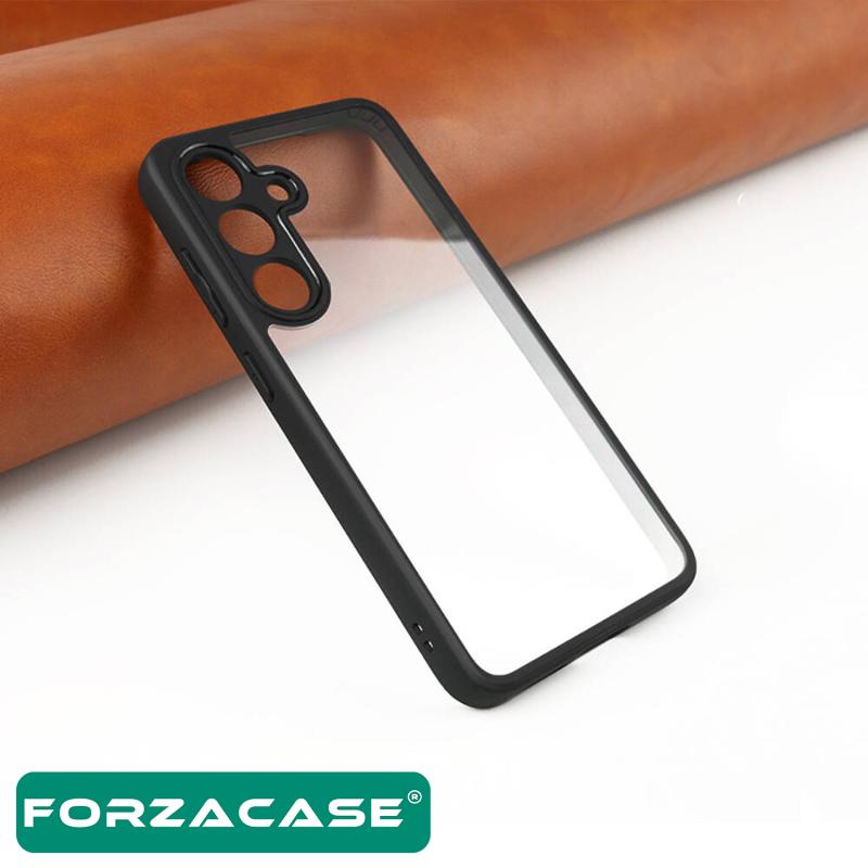 Forzacase Samsung Galaxy S24 uyumlu Roller Serisi Darbeye Dayanıklı Yarı Esnek Plastik Tpu Kılıf