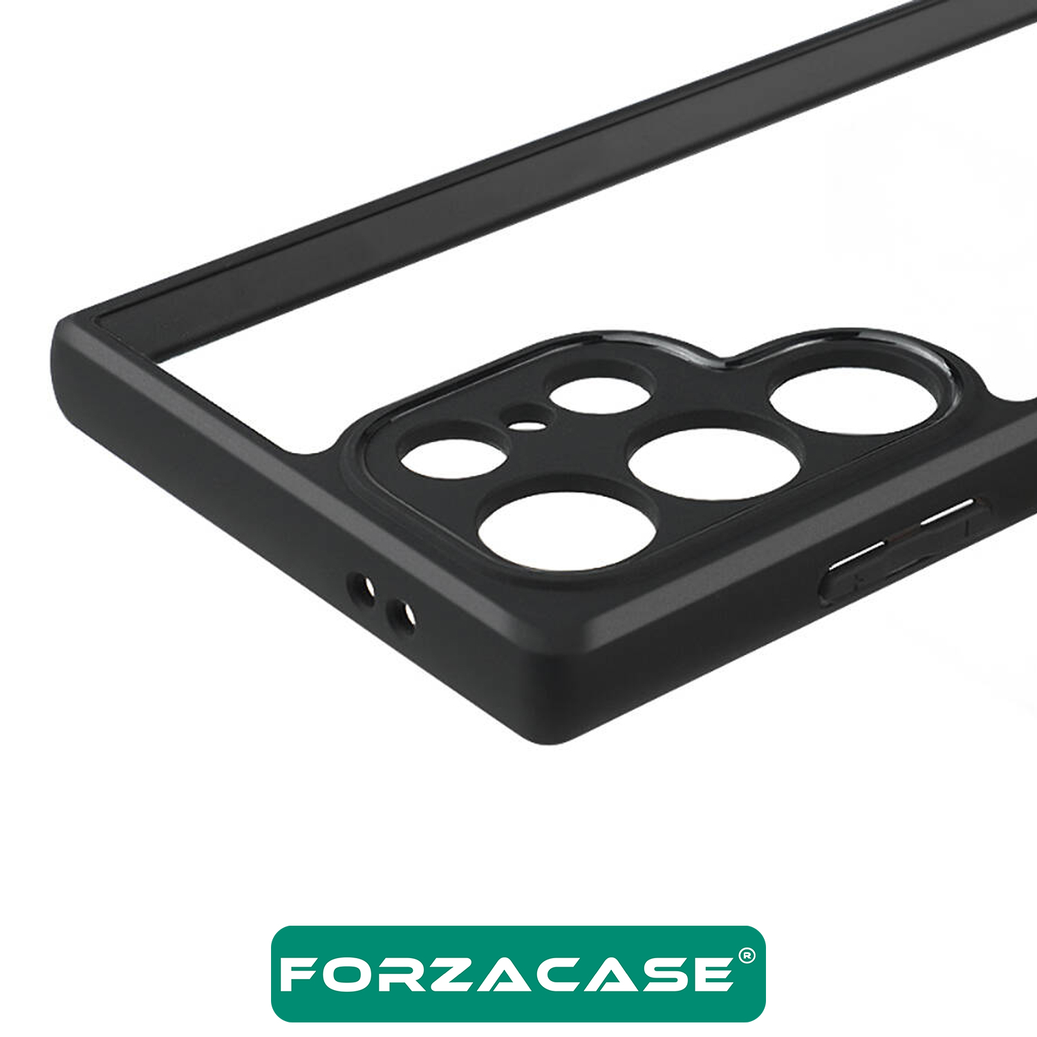Forzacase Samsung Galaxy S24 Ultra uyumlu Roller Serisi Darbeye Dayanıklı Yarı Esnek Plastik Tpu Kılıf