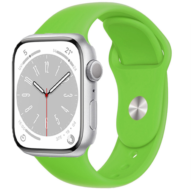 Forzacase Apple Watch Serisi 38-40-41 mm Silikon Kordon Kayış - FC004