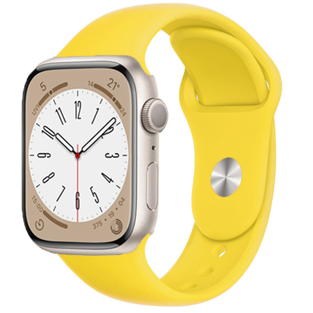 Forzacase Apple Watch Serisi 38-40-41 mm Silikon Kordon Kayış - FC004