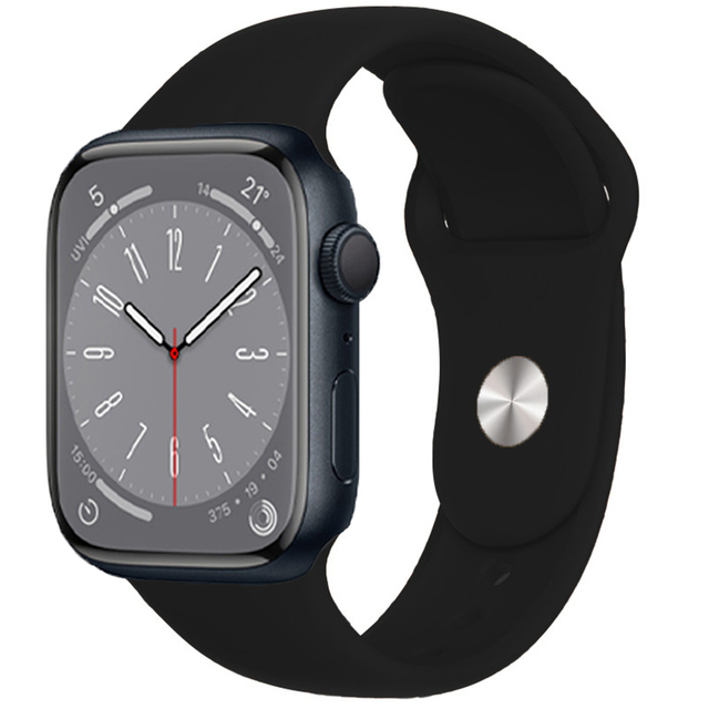 Forzacase Apple Watch Serisi 38-40-41 mm Silikon Kordon Kayış - FC004