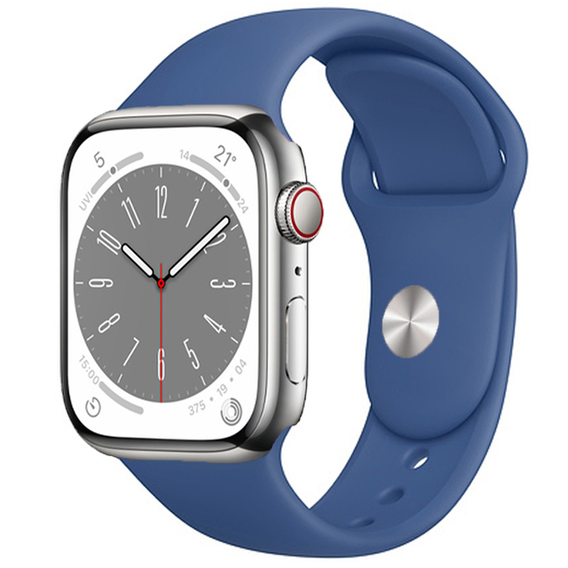 Forzacase Apple Watch Serisi 38-40-41 mm Silikon Kordon Kayış - FC004