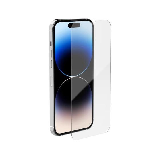 Forzacase iPhone 15 ile uyumlu Temperli Kırılmaz Cam Ekran Koruyucu - FC002