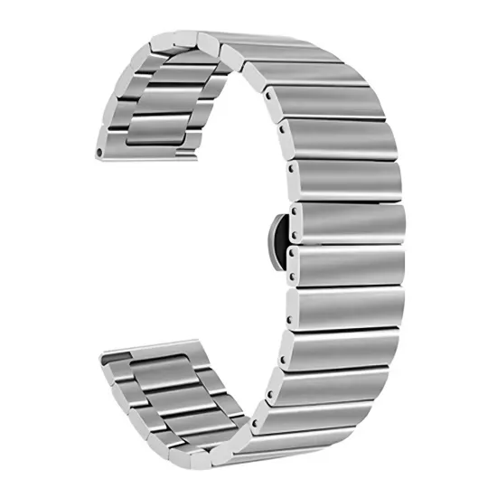 Forzacase Havit M9030 Pro 46mm ile uyumlu Balık Sırtı Paslanmaz Çelik Kordon - FC1120