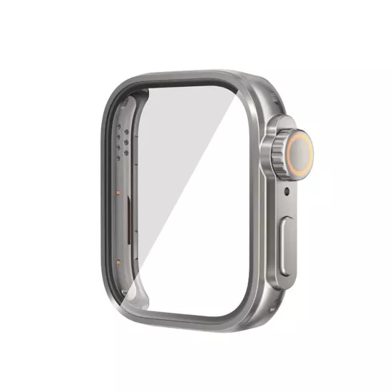 Forzacase Huawei Watch Fit 3 uyumlu Apple Watch Ultra 49mm Dönüştürücü Ekran Koruyuculu Kasa FC1144