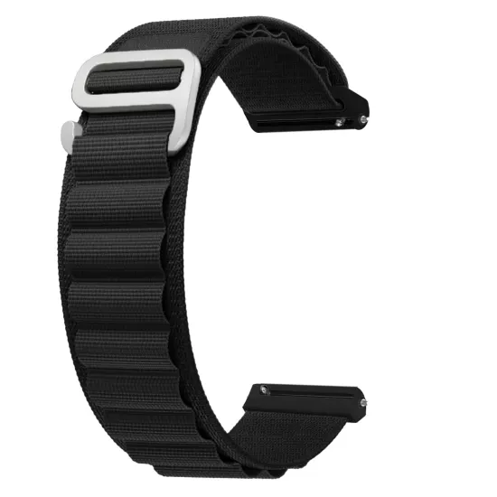 Forzacase Havit M9030 Pro 46mm ile uyumlu Alpine Loop Kancalı Kumaş Kordon Kayış - FC156
