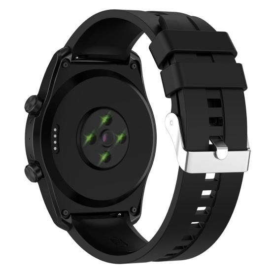 Forzacase Amazfit GTS 2 / 2e 42mm ile uyumlu Tokalı Çizgi Desen Silikon Kordon Kayış - FC1069