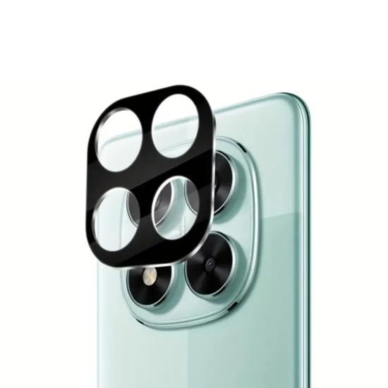 Forzacase Xiaomi Redmi Note 14 Pro 5G ile uyumlu Kamera Lens Koruma Halkası Siyah - FC377