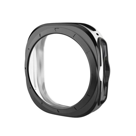 Forzacase Samsung Galaxy Watch 7 Ultra 47mm ile uyumlu Önü Açık Silikon Kılıf - FC764