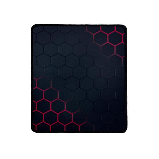 Forzacase Kaydırmaz Silikon Tabanlı Mat Mouse Pad 30 x 25 cm Altıgen Baskılı - FC986
