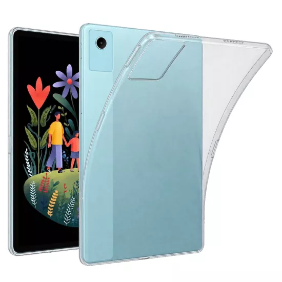 Forzacase Lenovo Idea Tab Plus 12.1’’ TB361 / Tab K12 ile uyumlu Silikon Kılıf Şeffaf - FC013