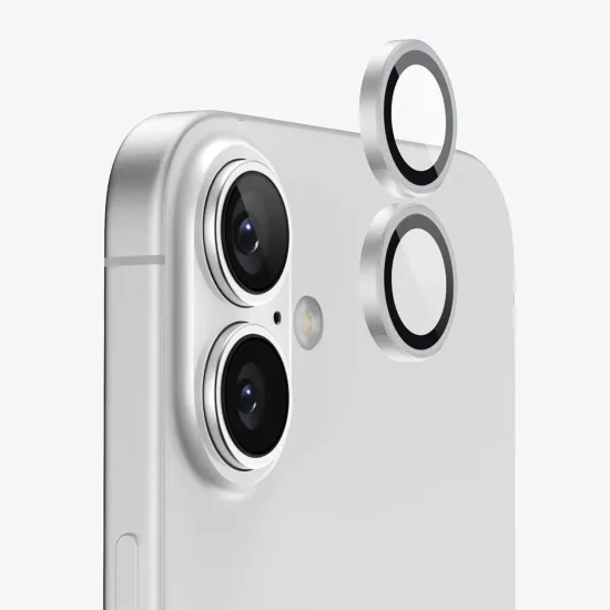 Forzacase iPhone 17 ile uyumlu Kamera Camı Lens Koruyucu Halka Seti - FC381