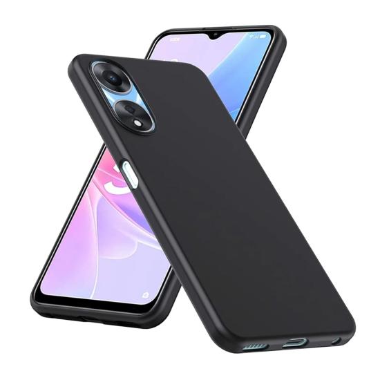 Forzacase Oppo A58 uyumlu Maxim Serisi Mat Silikon Kılıf
